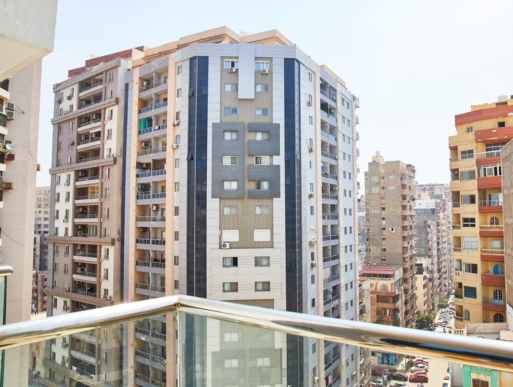 Hilton Alexandria Corniche Hotel Exterior foto Residential buildings in Nicosia